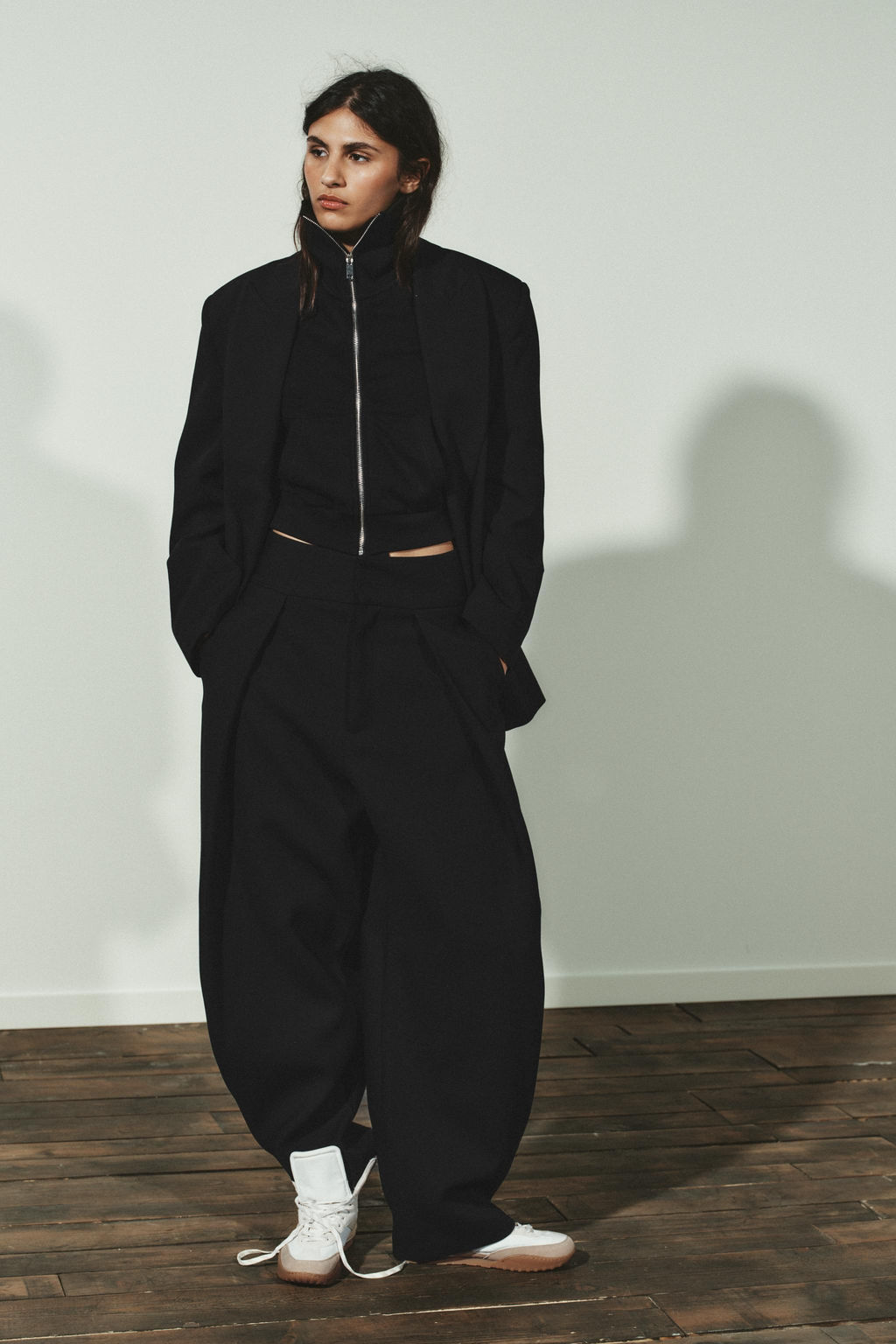 BALLOON TROUSERS WITH PLEATS - Zara фото 8