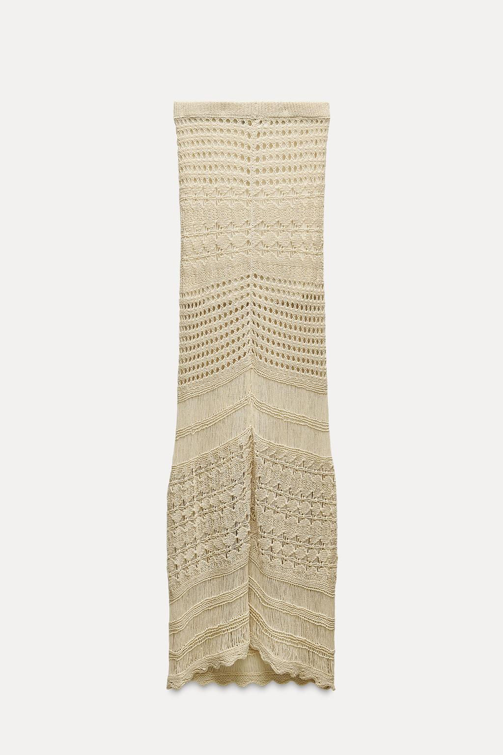 LONG CROCHET SKIRT - Zara фото 3