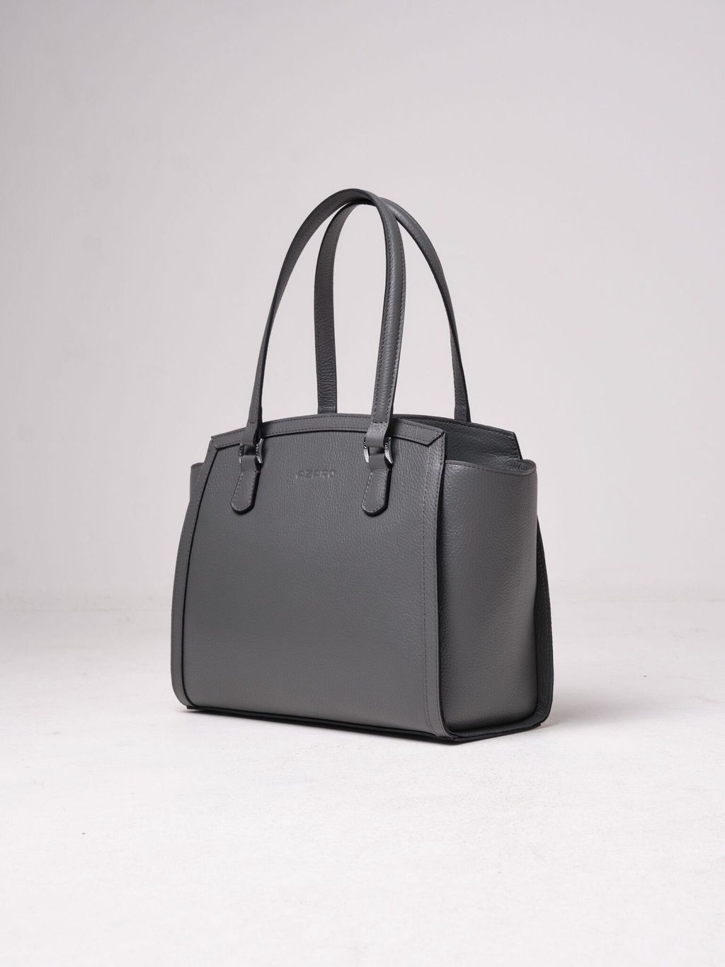 Сумка кожаная Azaro 30690 хром