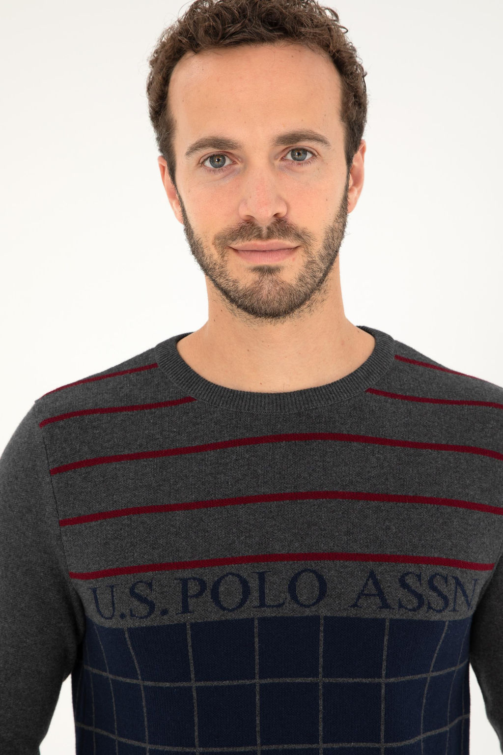 Мужской темно-синий свитер Неожиданная скидка в корзине - U.s. polo assn фото 9