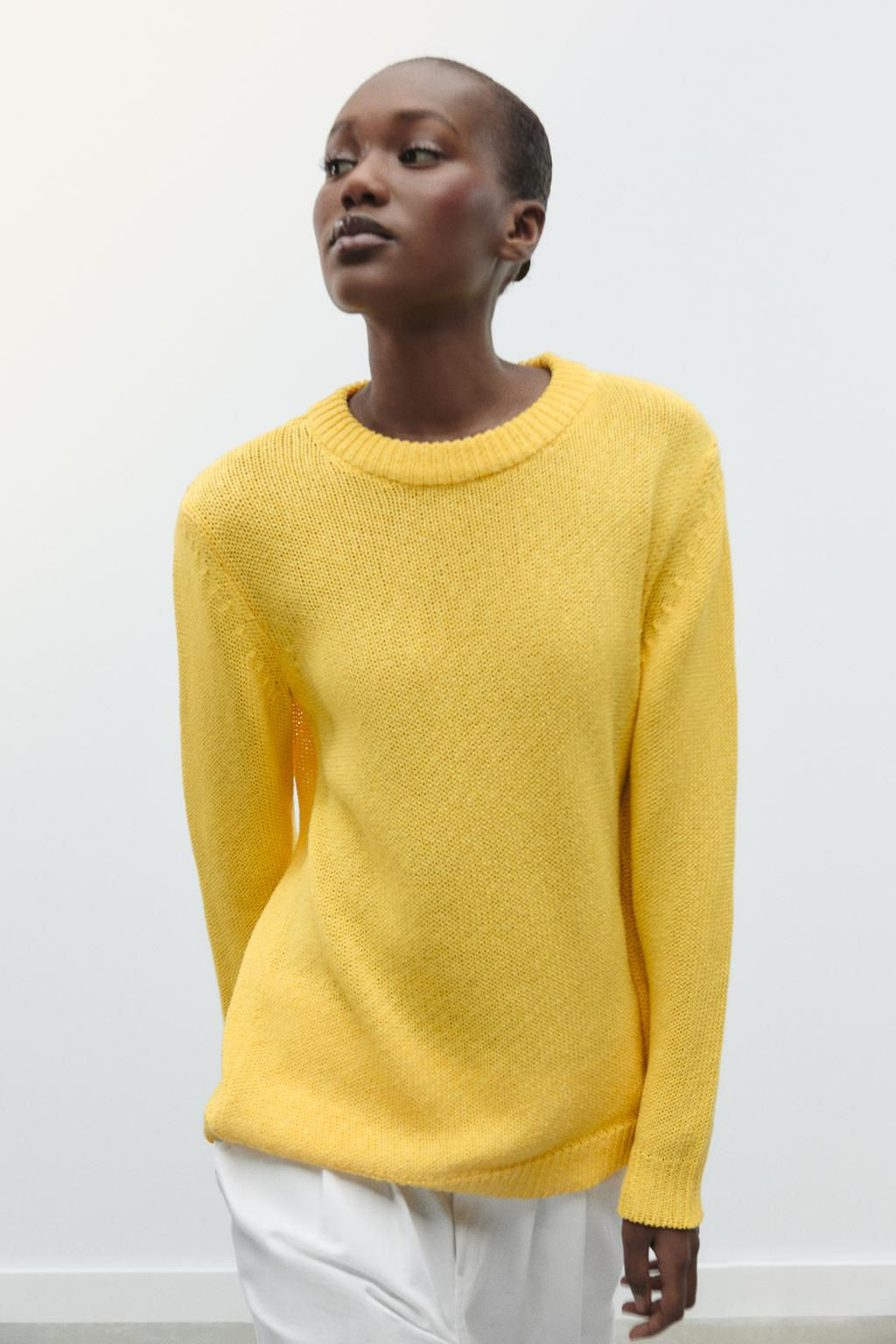 RUSTIC KNIT SWEATER - Zara фото 5