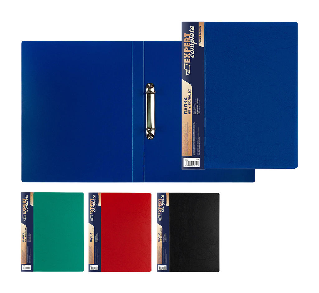 Expert Complete Premier Папка на 2 О-кольцах A4 700 мкм 25 мм волокно 4 шт. d - 20 мм синий new EC211330002