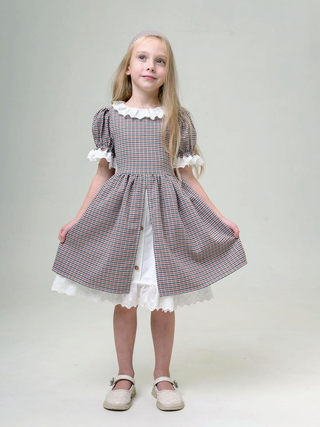 ДЛ 26-2 платье для девочки Забава красный