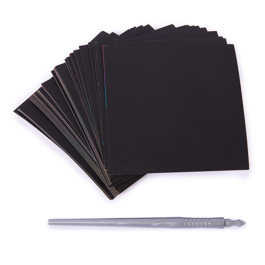 Hobbius SGHL Набор для творчества Гравюры-записки 10 x 10 см без рисунка