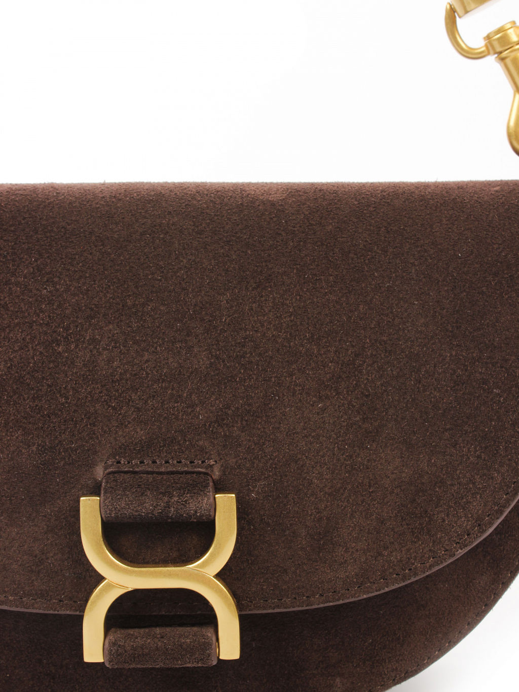 LACCOMA сумка АУ4864Ф-коричневый натуральная замша хлопок фото 5