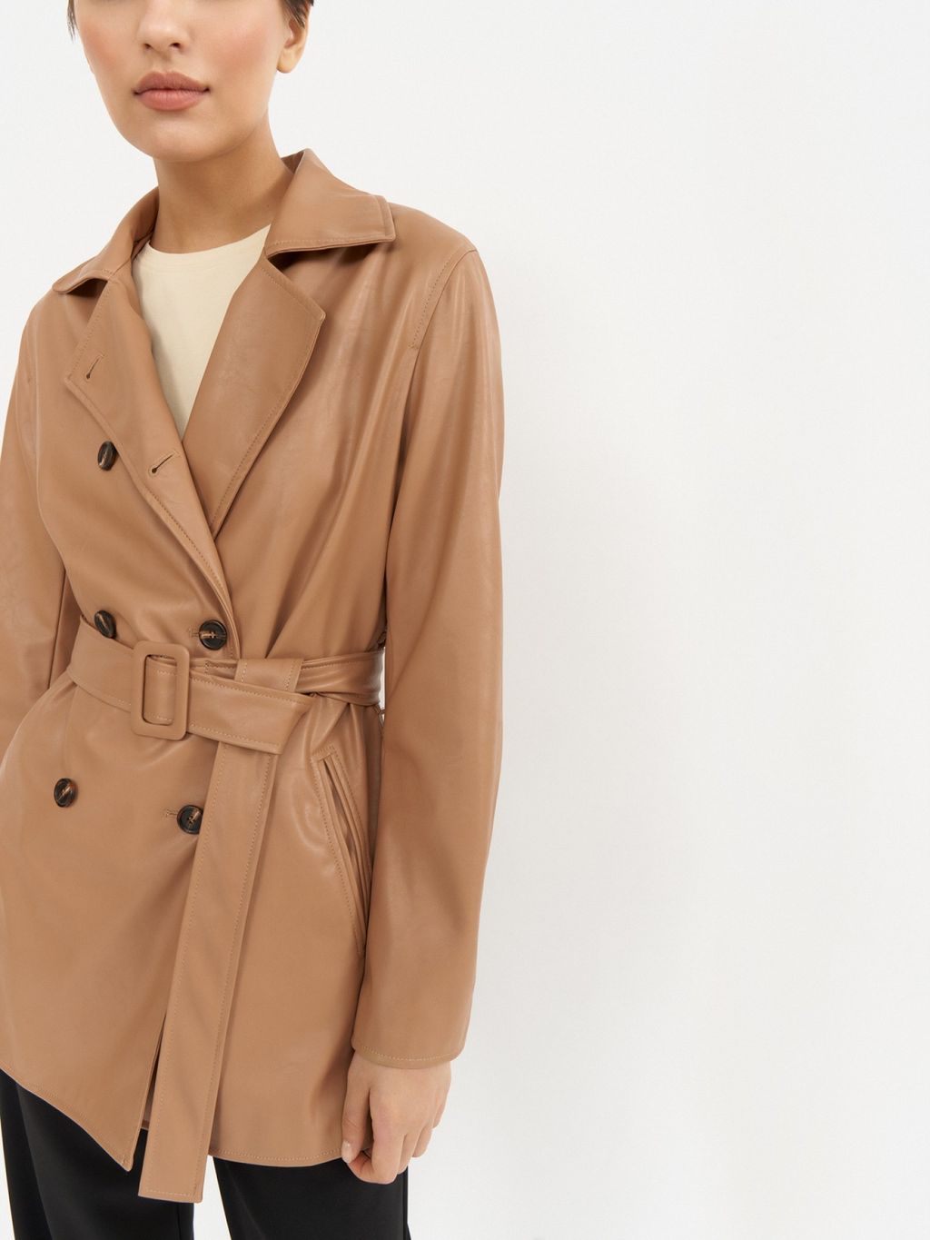 Conso/SM 210102 - beige Тренч фото 3