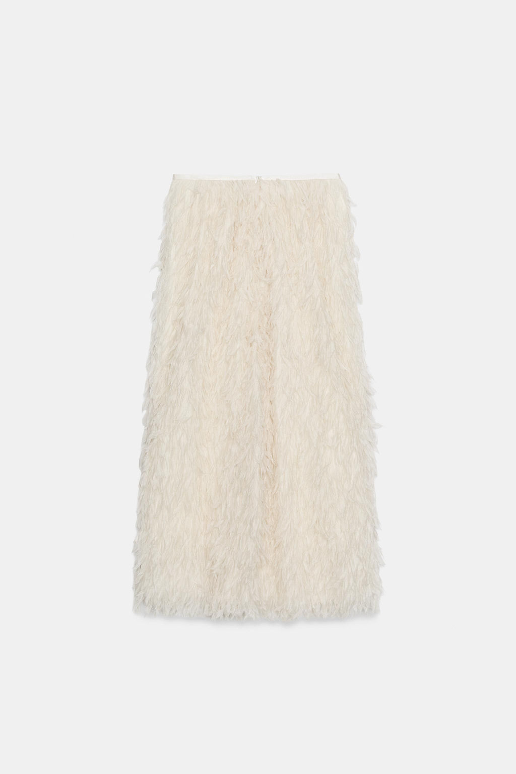 FALDA PLUMAS ZW COLLECTION LIMITED EDITION / Crudo - Zara фото 3