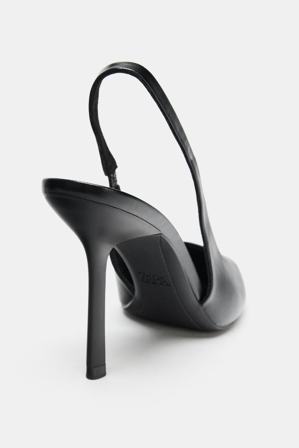HIGH-HEEL SLINGBACK SHOES - Zara фото 5
