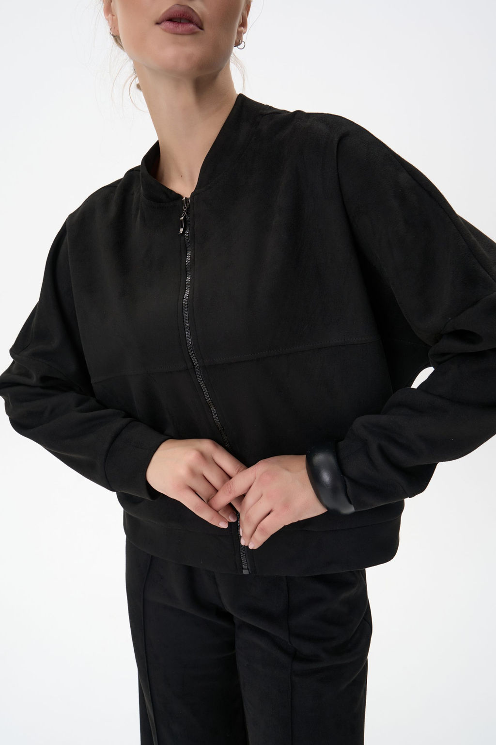 Бомбер Майли (чёрный) - Эльза фото 3