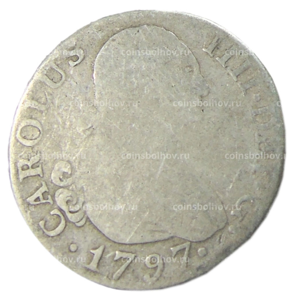 2 реала 1797 года Испания
