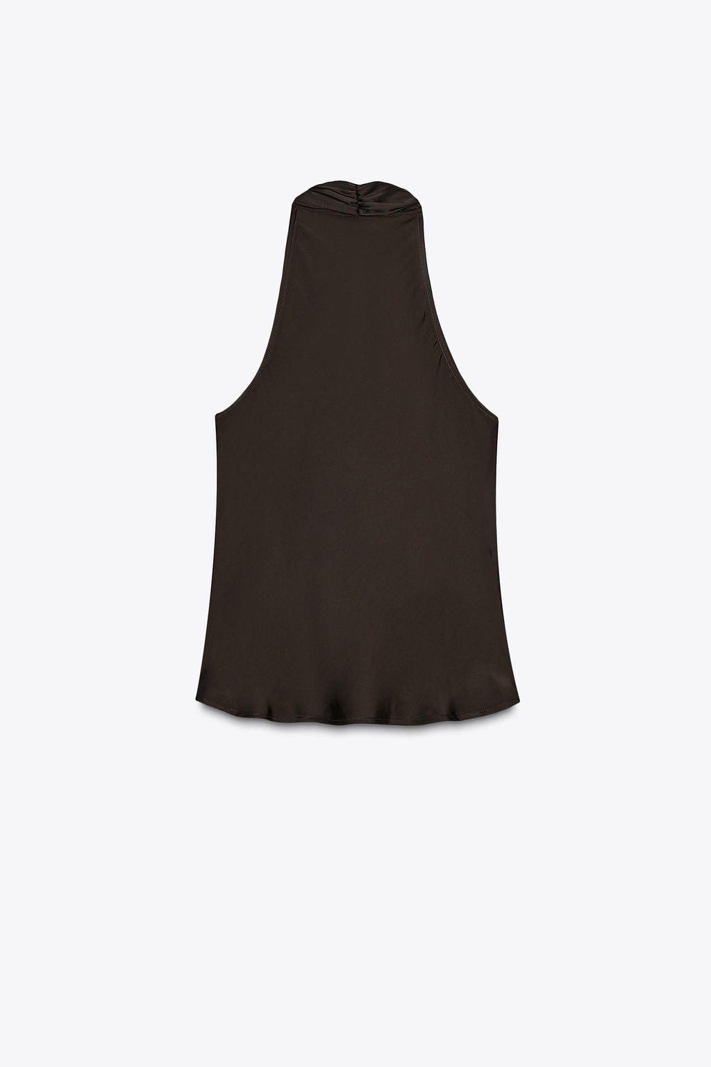 SATIN TOP WITH FRINGING - Zara фото 7