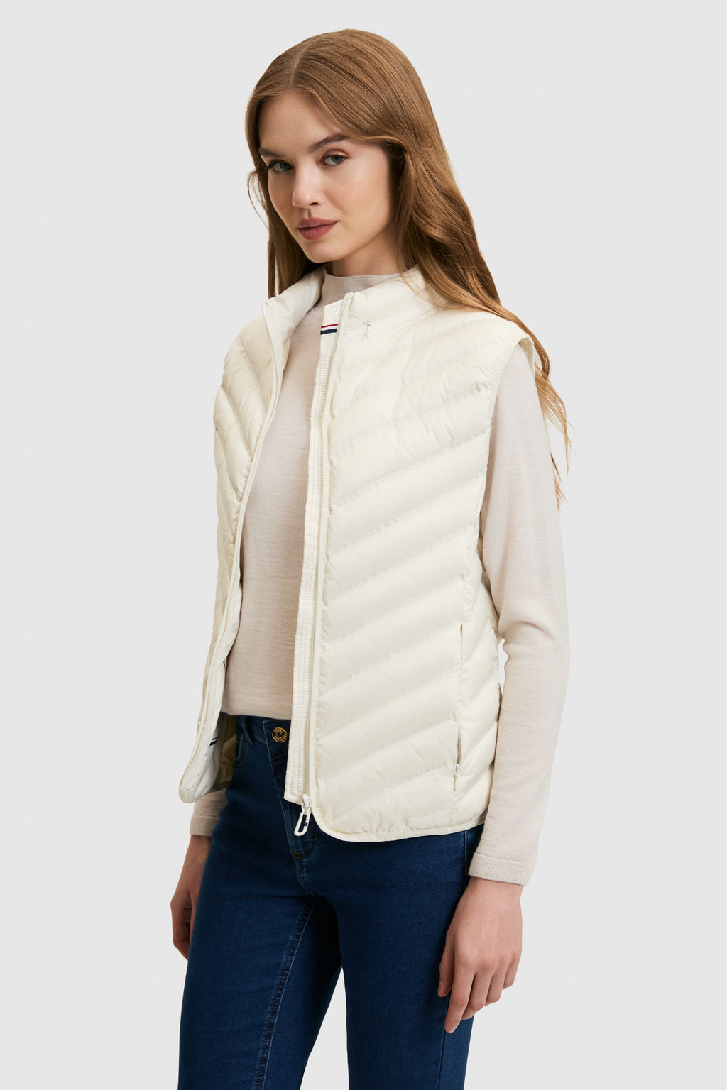 KadДn Krem Yelek - U.s. polo assn фото 3