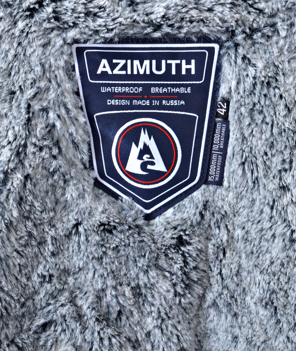 Женская городская парка / куртка Azimuth В 221/21864-1_79 Лавандовый (БР)  фото 24