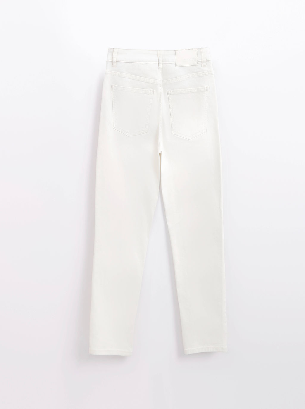 CONTE CON-619 Джинсы mom fit с высокой посадкой off white