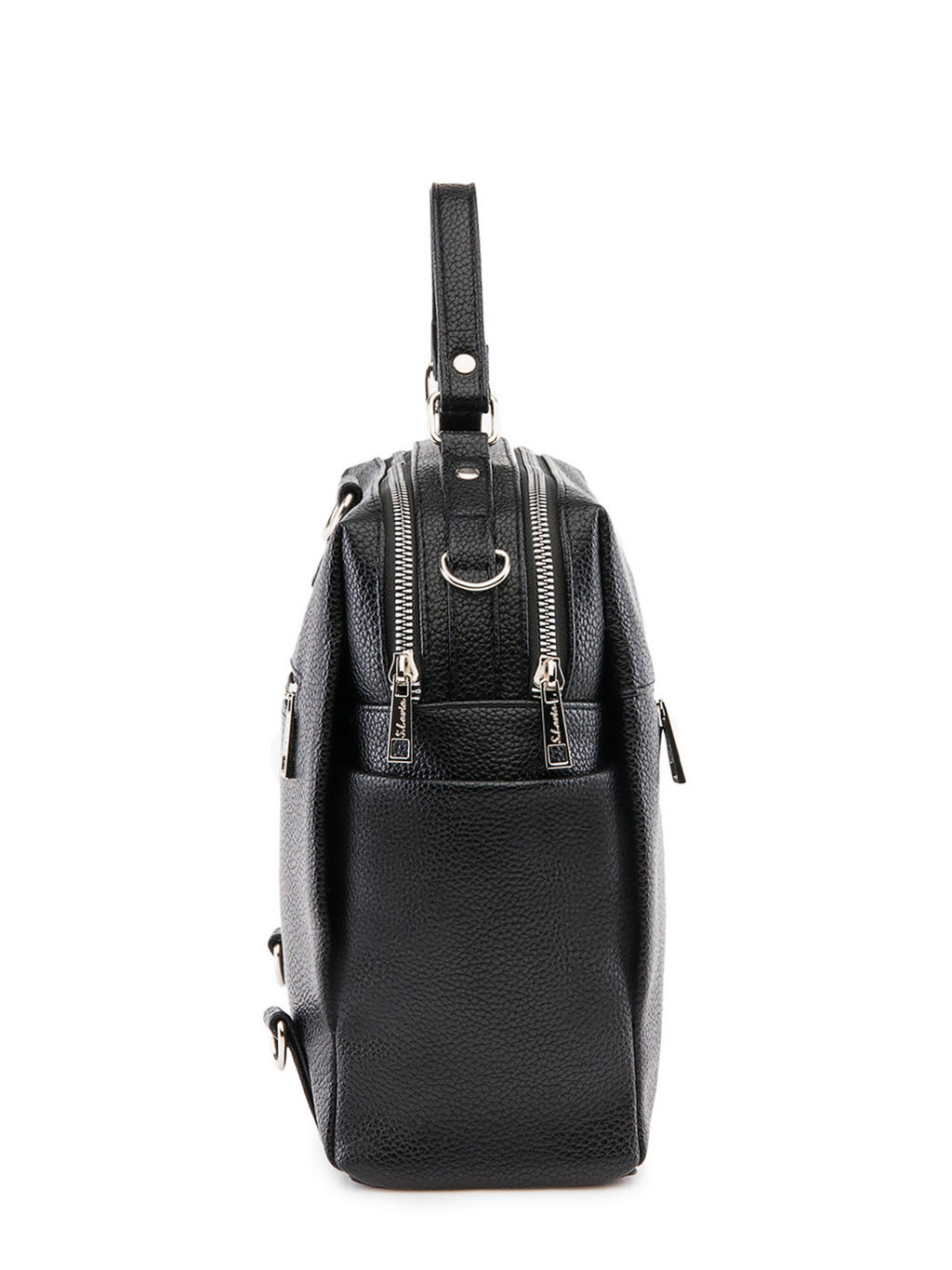 Чёрный рюкзак S.Lavia  фото 4