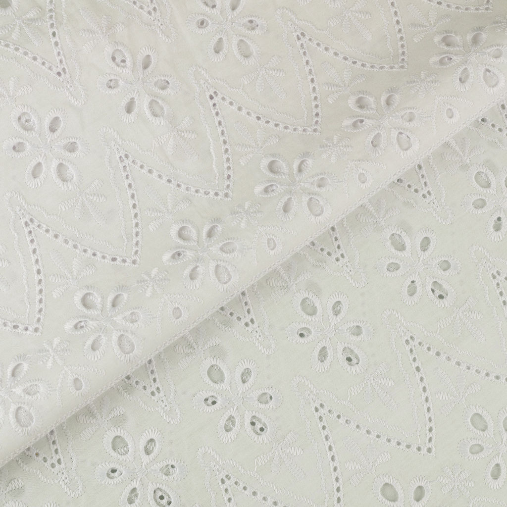 Ткань YFAS-2309 Шитье(Прошва) 285 г/кв.м 140 см 70% хлопок, 30% полиэстер