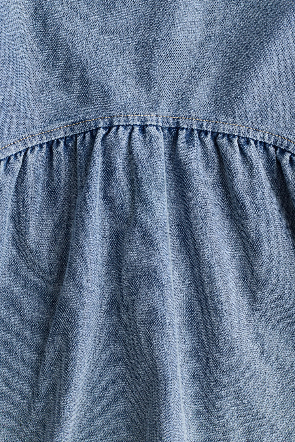 Vestido de punto efecto denim - H&m фото 2