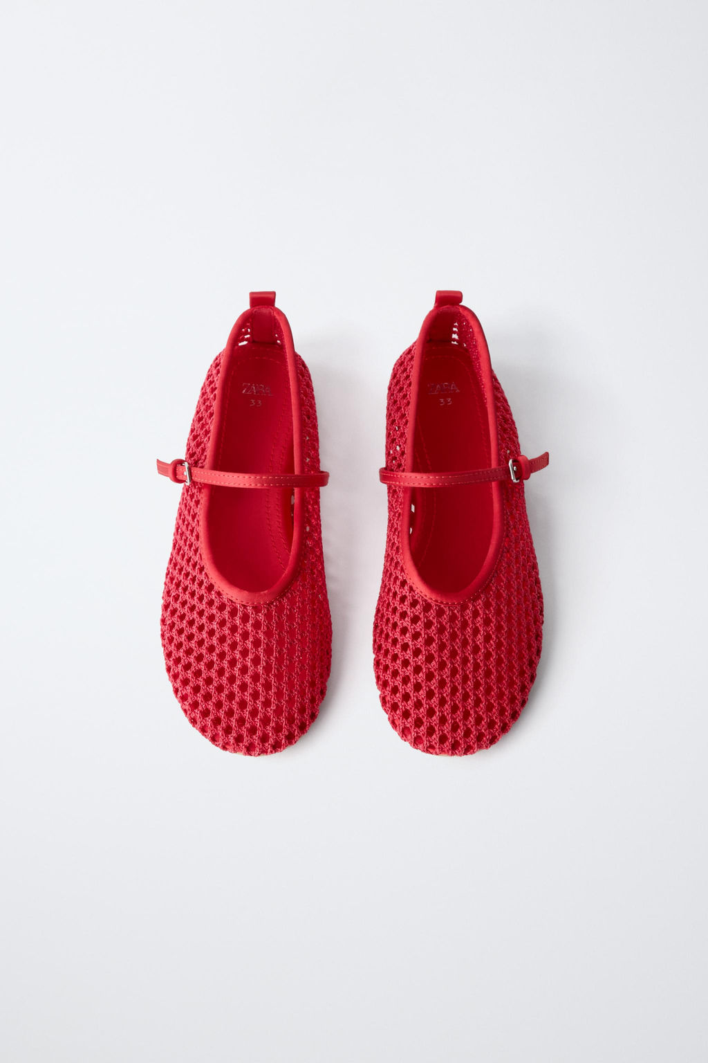 BAILARINA REJILLA / Rojo - Zara фото 4