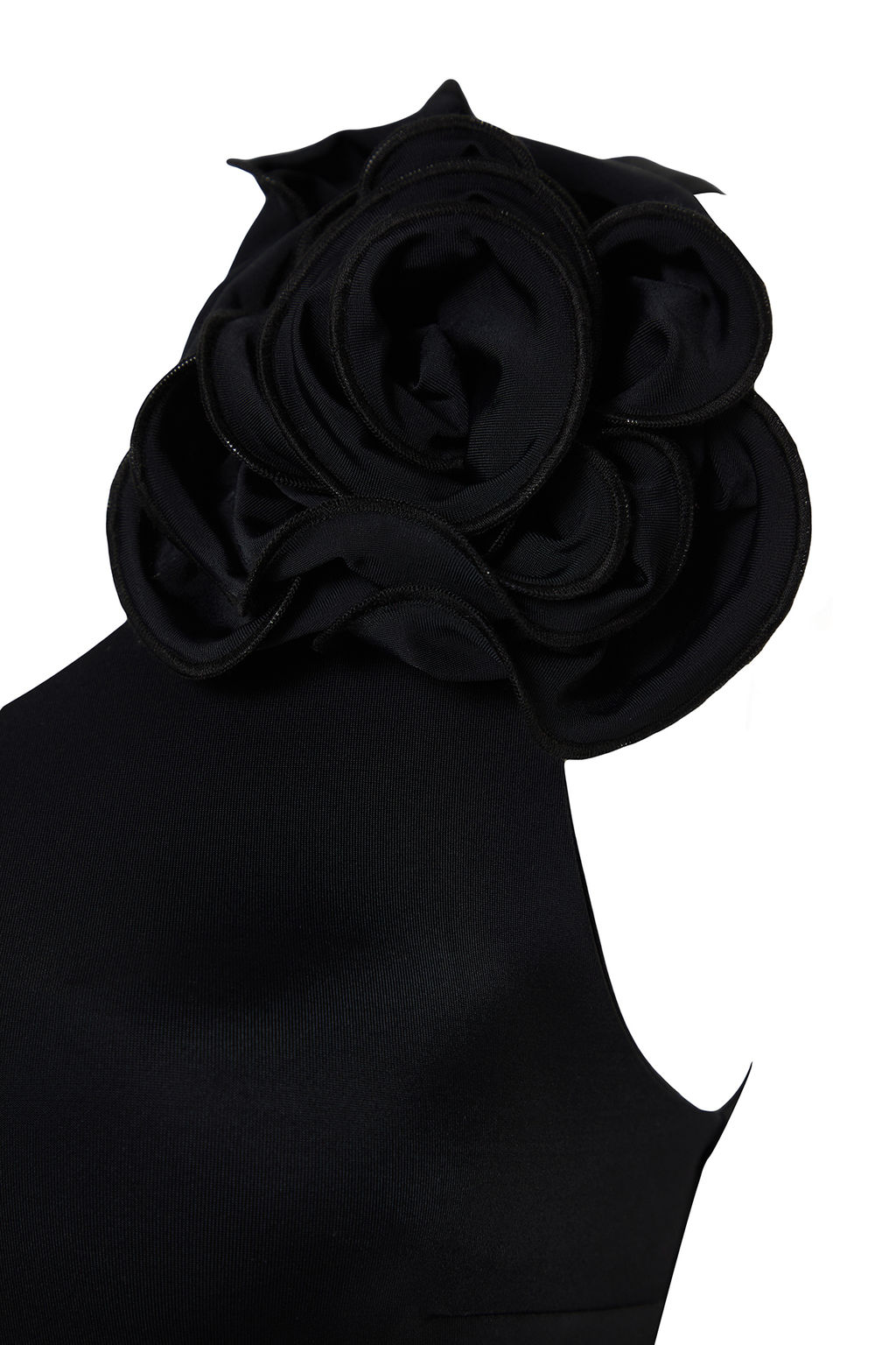 Siyah Aplike Detayl? Tek Omuz Kapl? Brazilian Mayo TBESS23MA00401