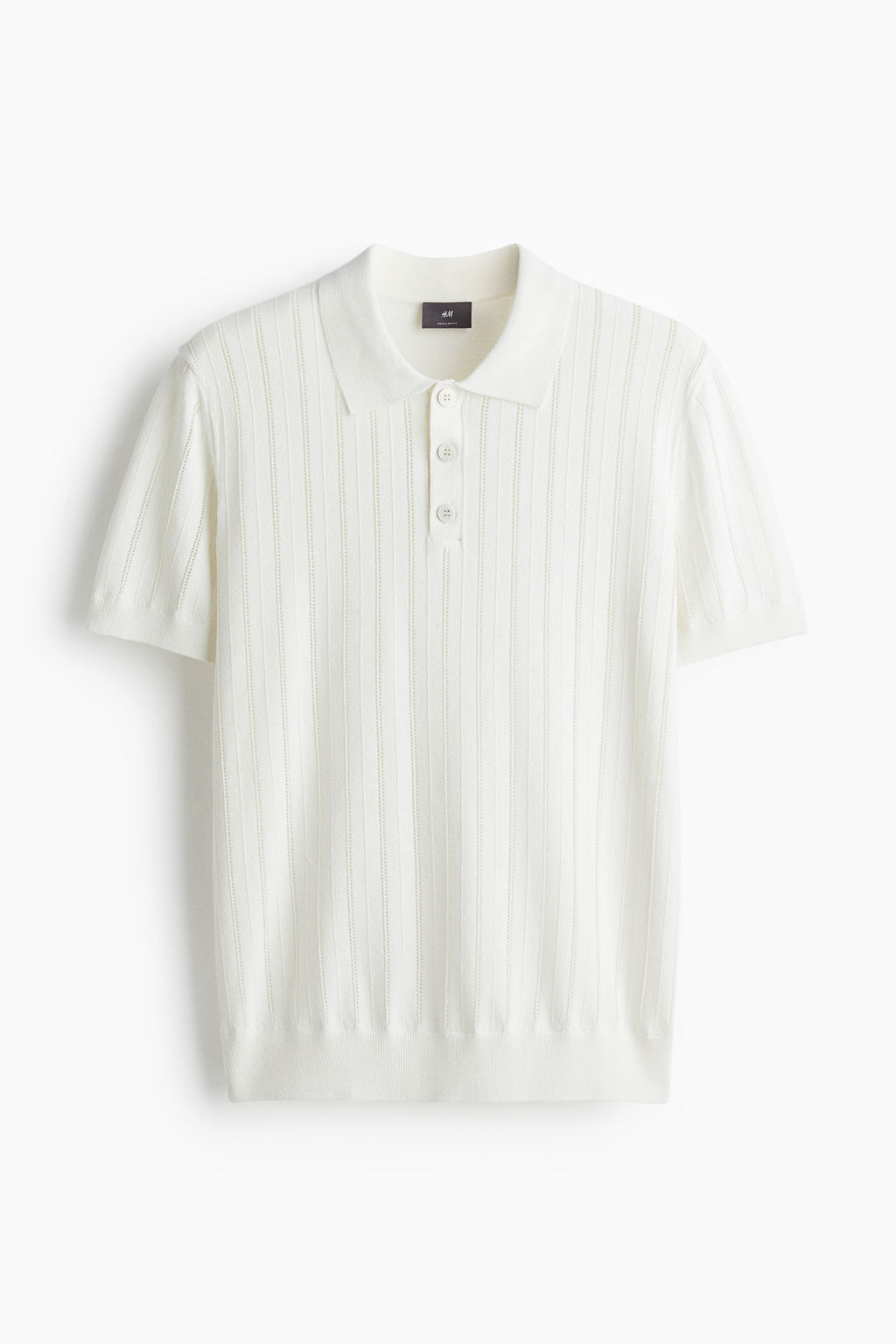 Polo con textura Regular Fit - H&m фото 2
