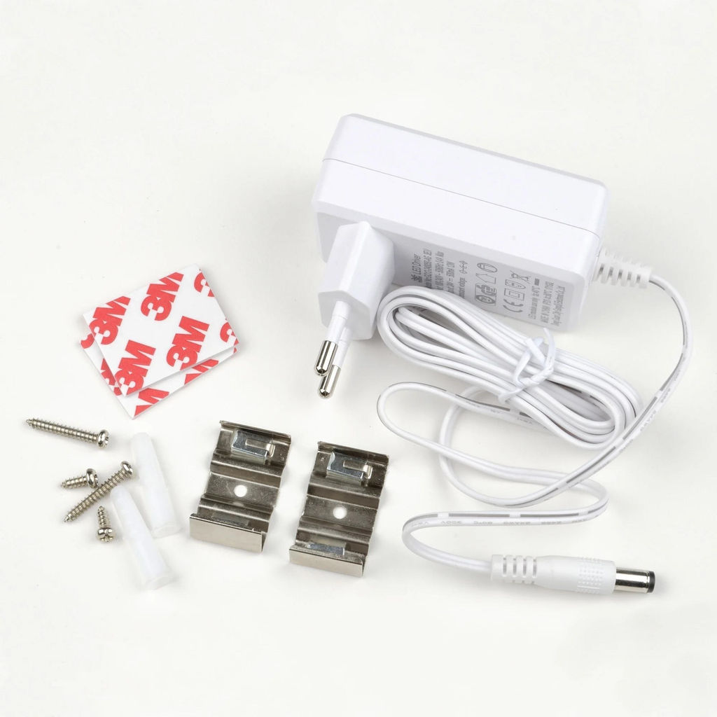 ULI-F40-5W/4200K SENSOR IP20 SILVER Светильник линейный светодиодный ультратонкий, с бесконтактным выключателем. 300Х30х8мм. 210Lm. Серебристый. ТМ Uniel