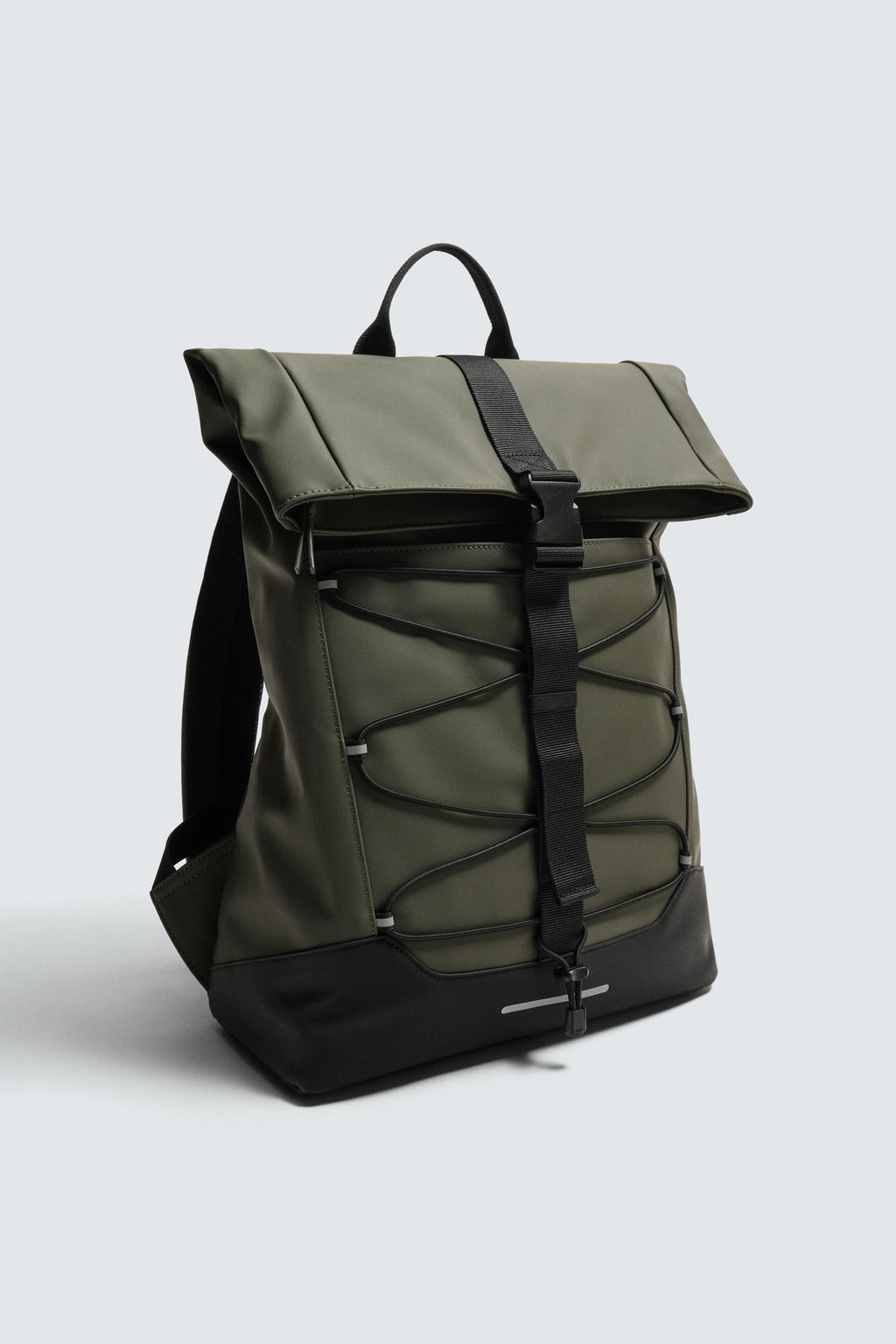 MOCHILA T?CNICA ENGOMADA / Negro - Zara фото 5