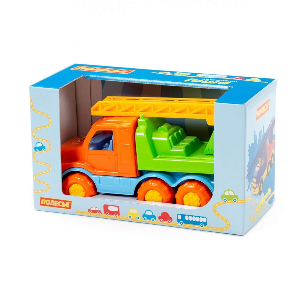 Гоша, автомобиль-пожарная спецмашина (в коробке) - Полесье фото 7