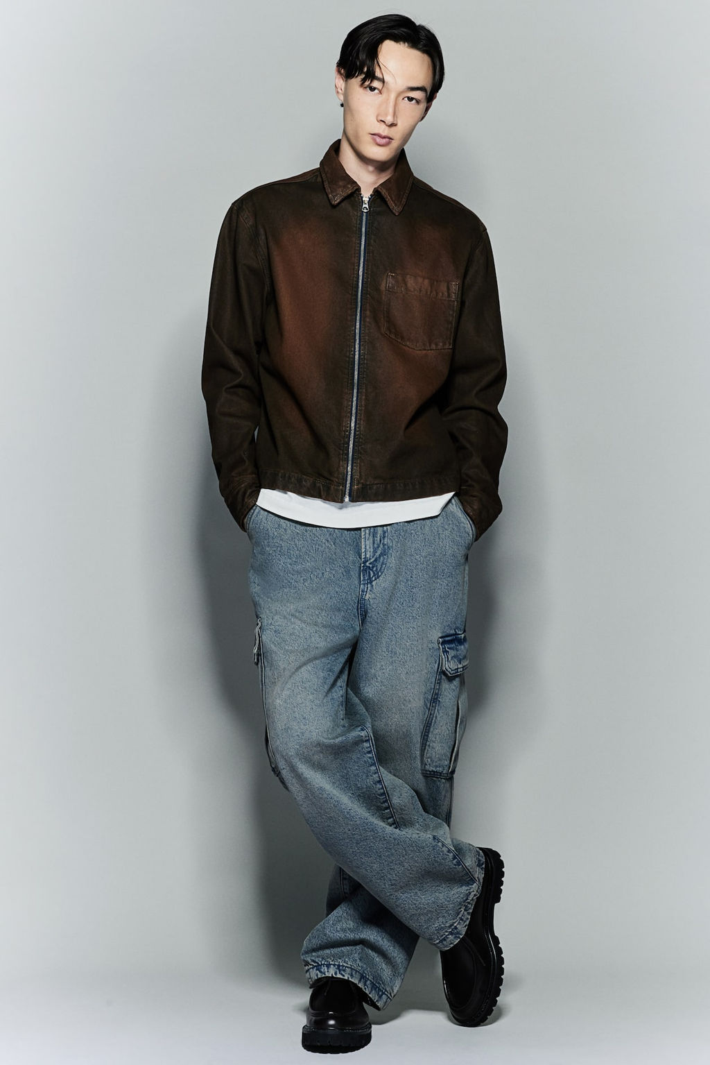 Sobrecamisa en denim Regular Fit - H&m фото 3