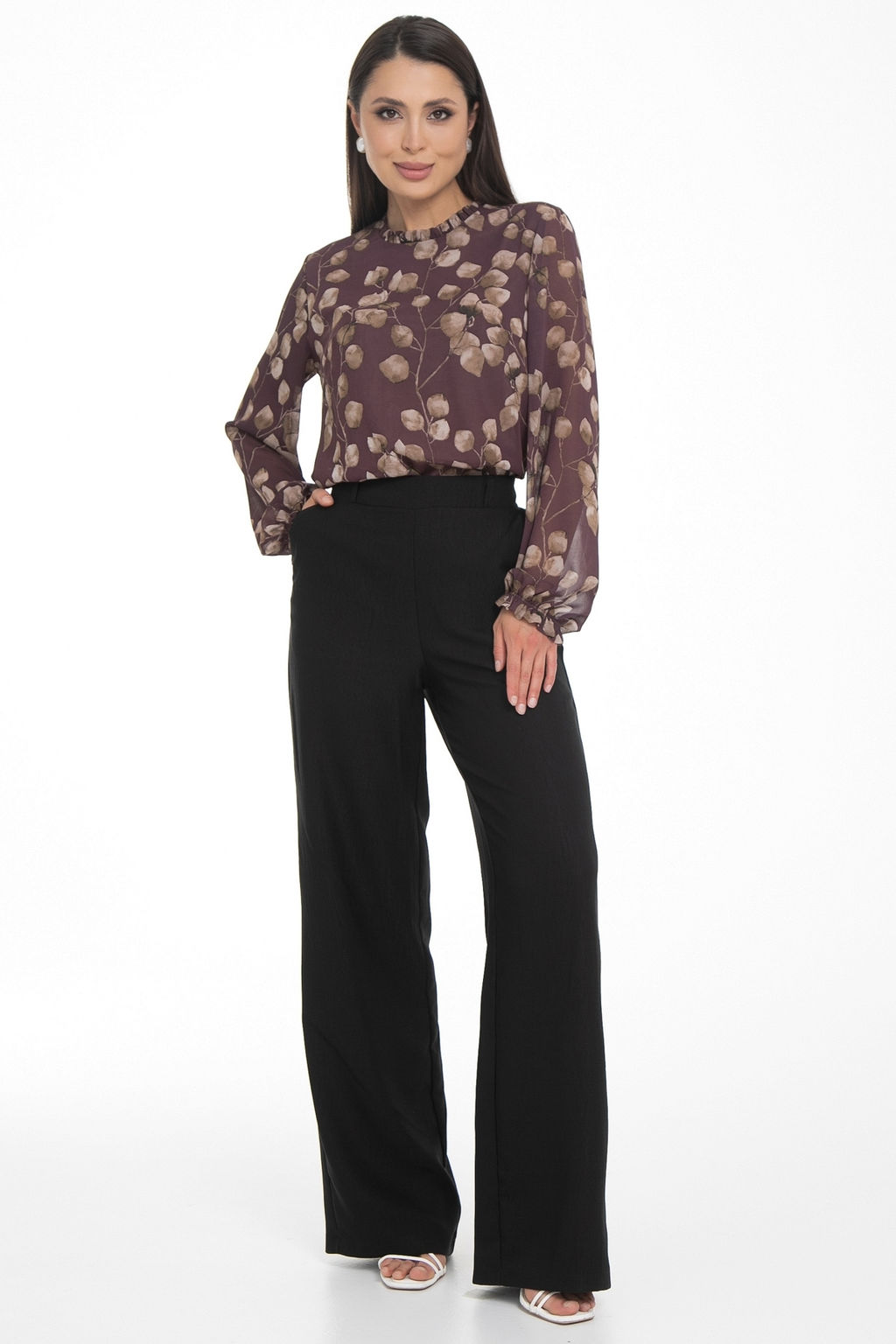 Блуза Волшебный шифон (стильная)