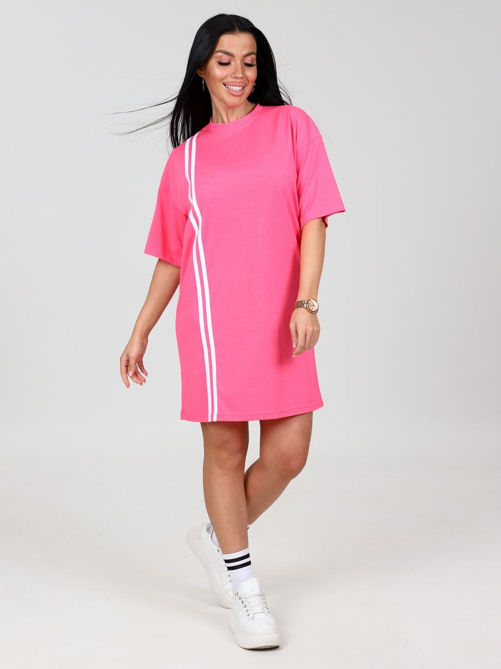 IV-CAPRIZ Фитбол - туника (хлопок с лайкрой)  фото 3