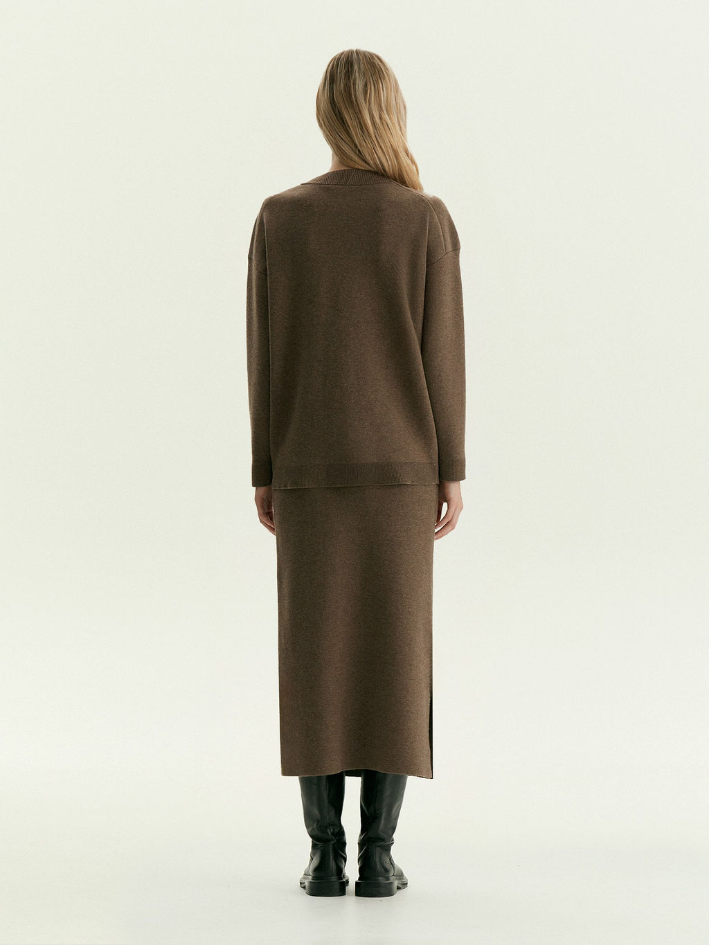 Кардиган из трикотажа, ML873/chimoka - Emka фото 5