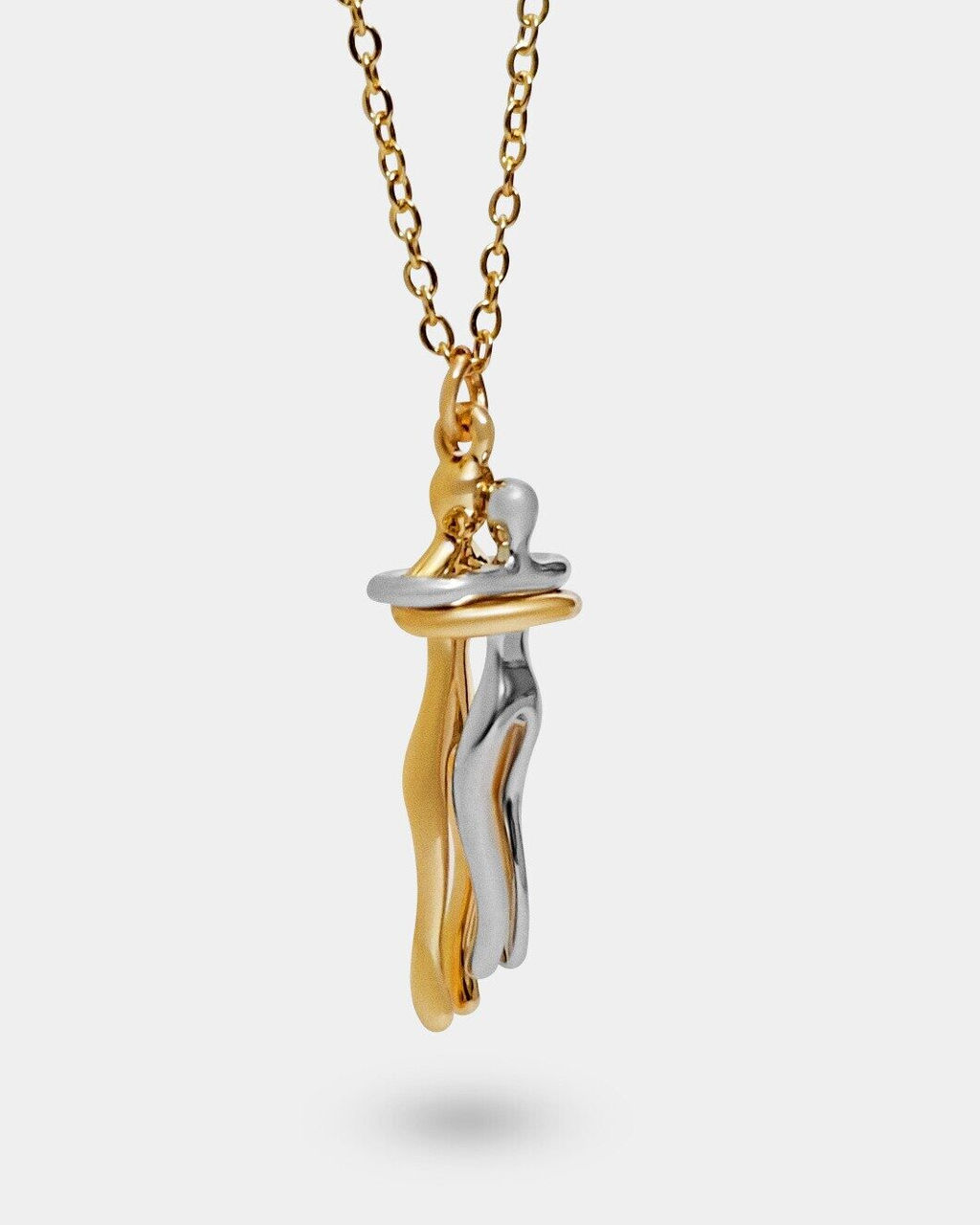 Кулон на цепочке Парочка