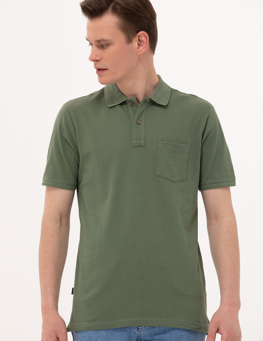 Haki Regular Fit Basic Ti__rt
