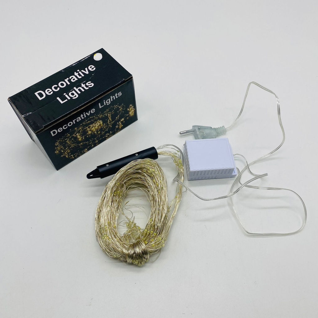 Гирлянда для Елки Роса цветная 20 веток 3 м (арт. 0004) - Ип лебедев о.ю фото 4