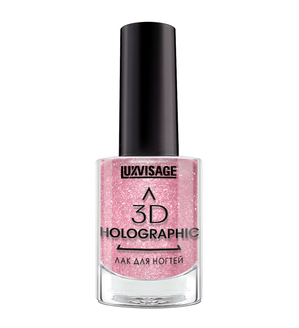 LuxVisage Лак для ногтей 3D HOLOGRAPHIC тон 716 сияющий алмаз 11г