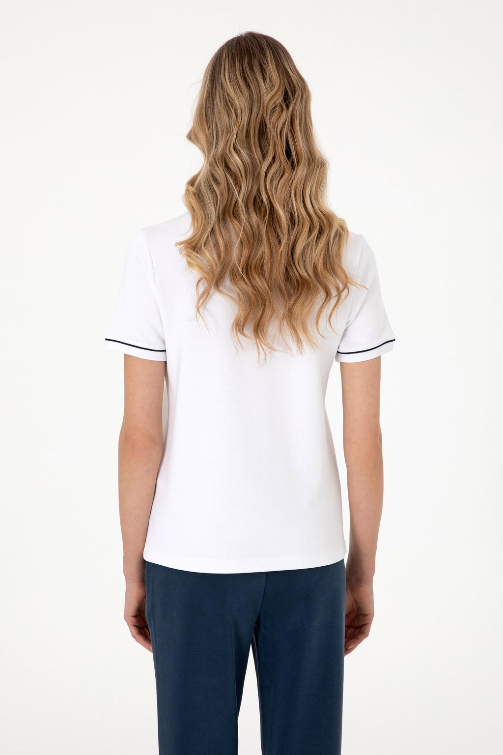 Kad_n Beyaz Ti__rt Sepette S_rpriz _ndirim - U.s. polo assn фото 5