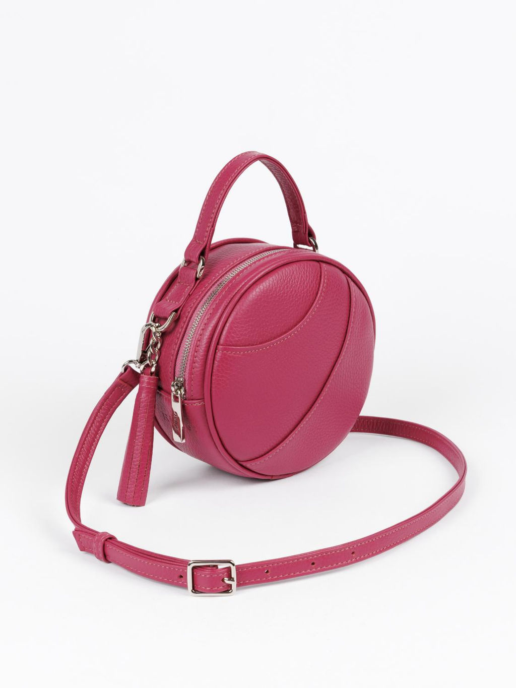 Женская кожаная сумка Richet 3201LN 777 Розовый