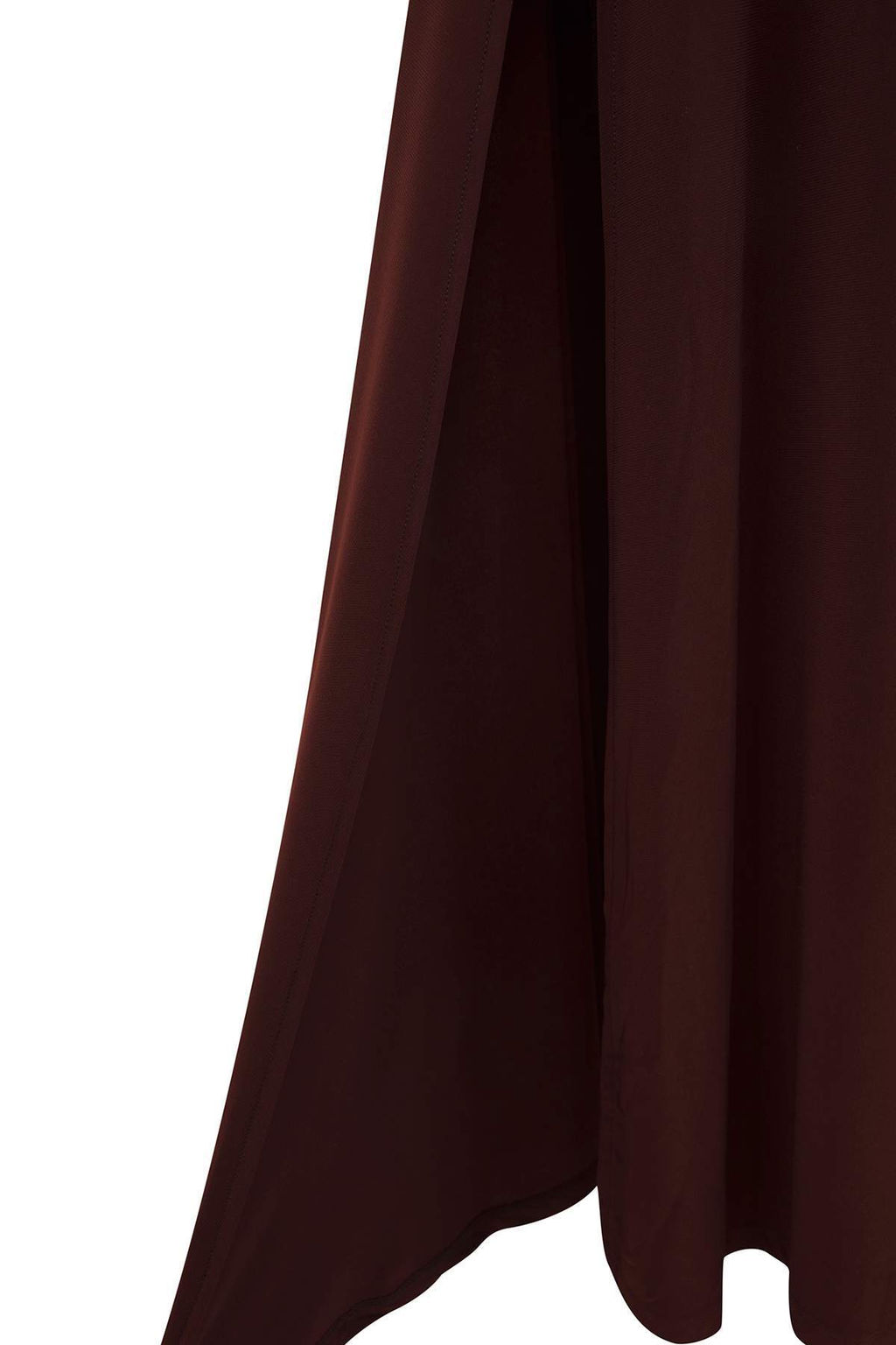 TRENDYOLMILLA Limited Edition Siyah V Yaka Skater/Belden Ac?lan Esnek Maxi Orme Elbise TWOAW25EL00299