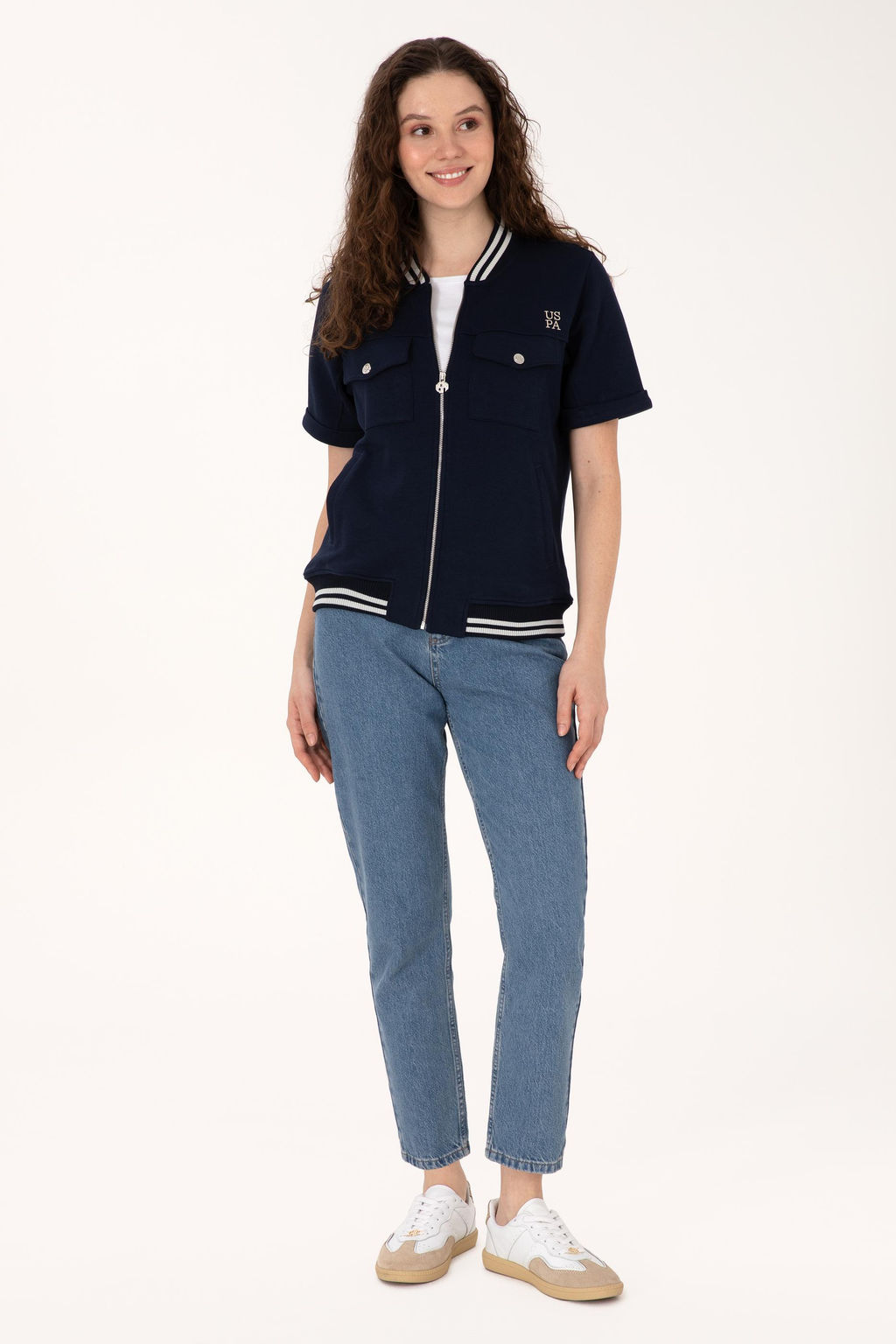 Kad_n Lacivert Sweatshirt - U.s. polo assn фото 4