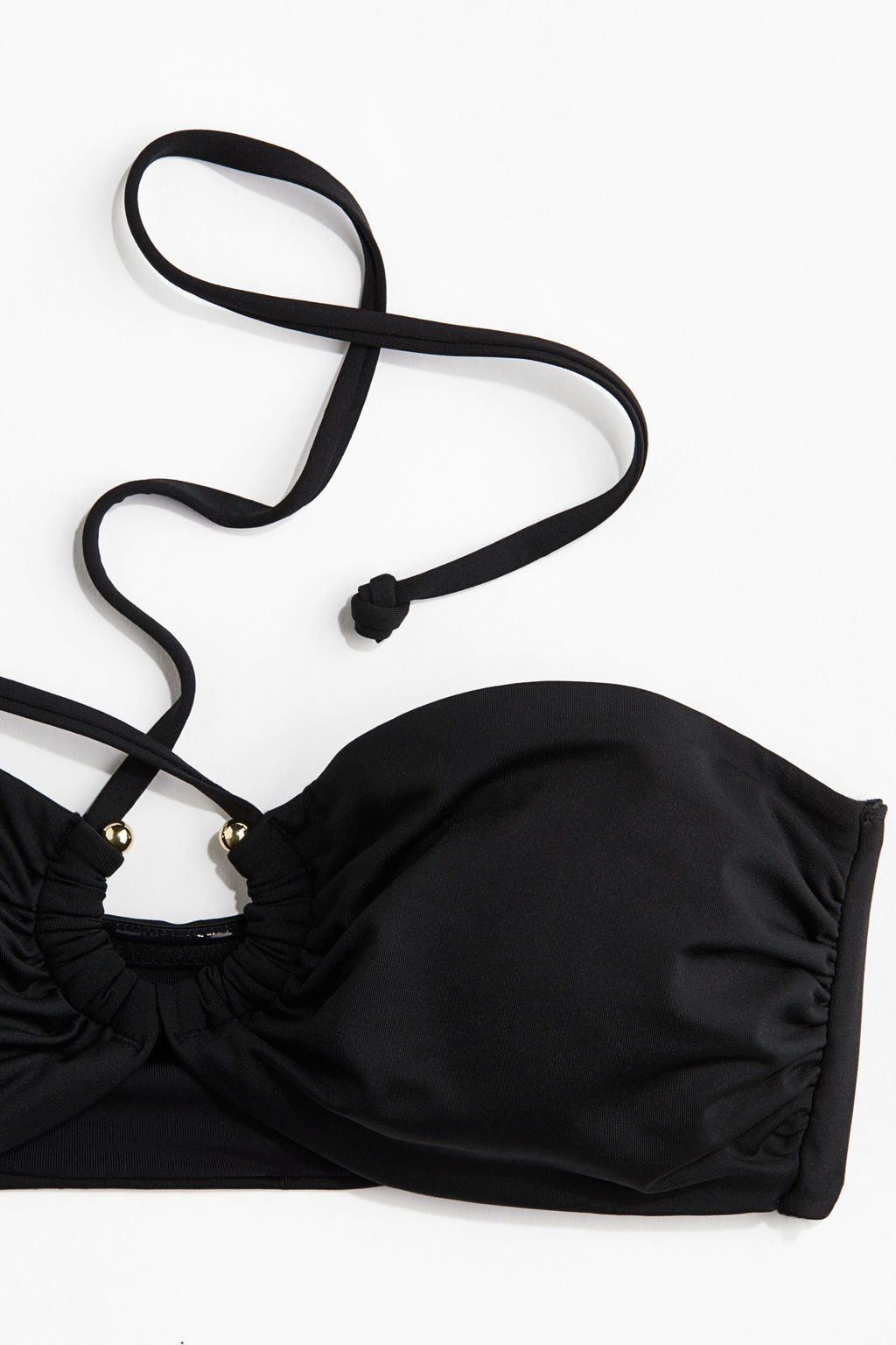 Top de bikini halter con relleno - H&m фото 4