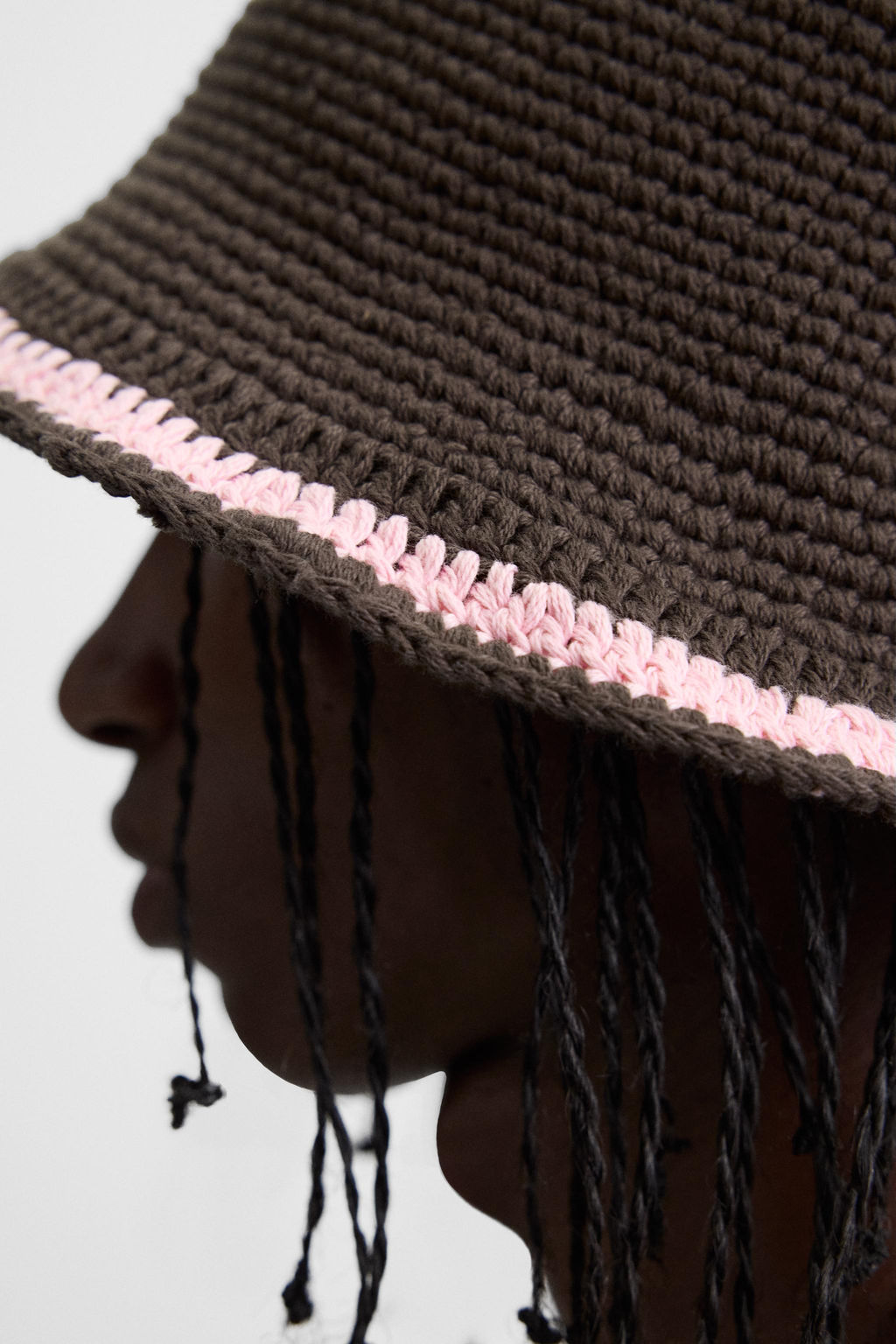 CROCHET BAND BUCKET HAT - Zara фото 2