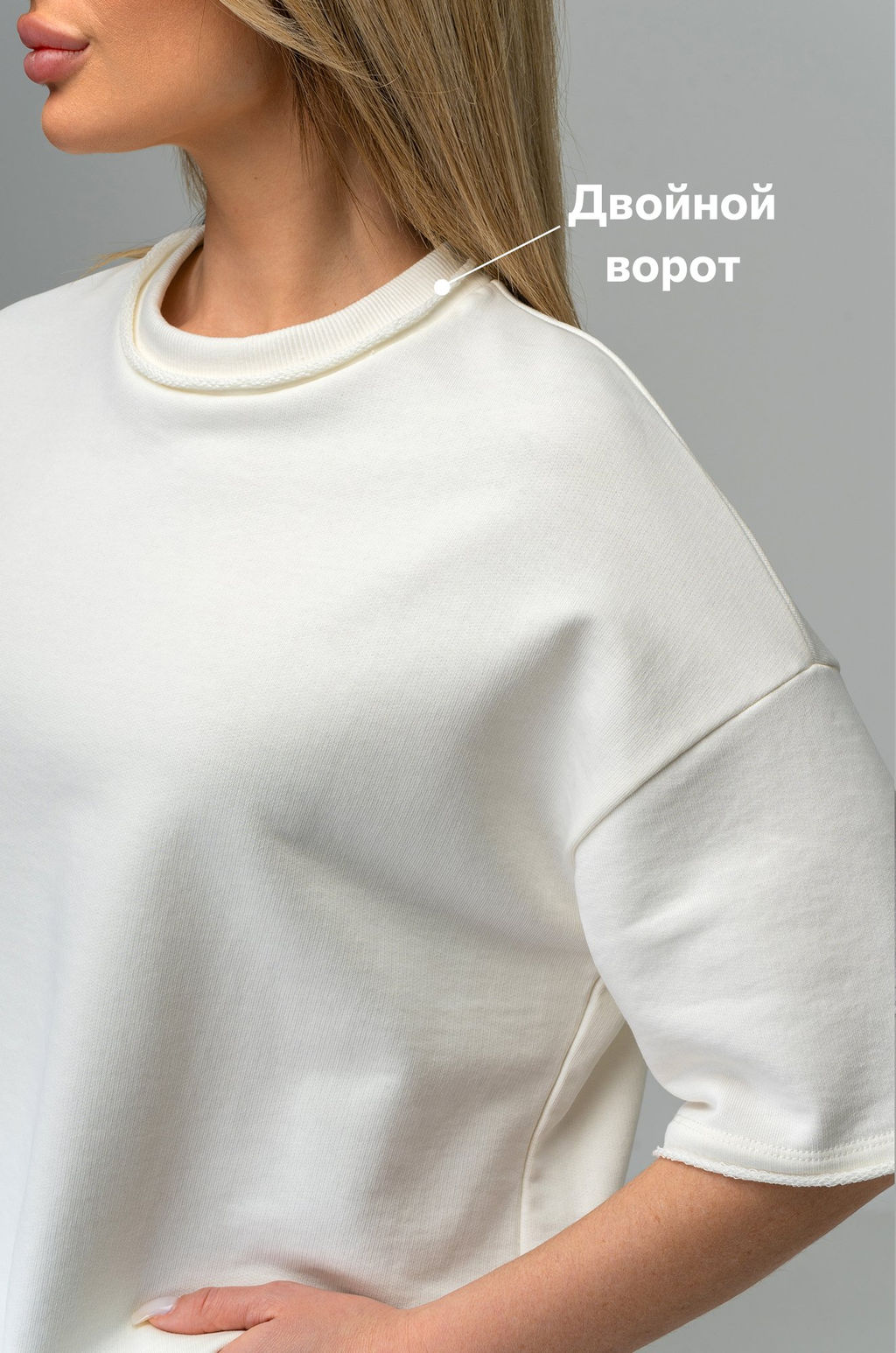 Женская футболка из футера Happyfox