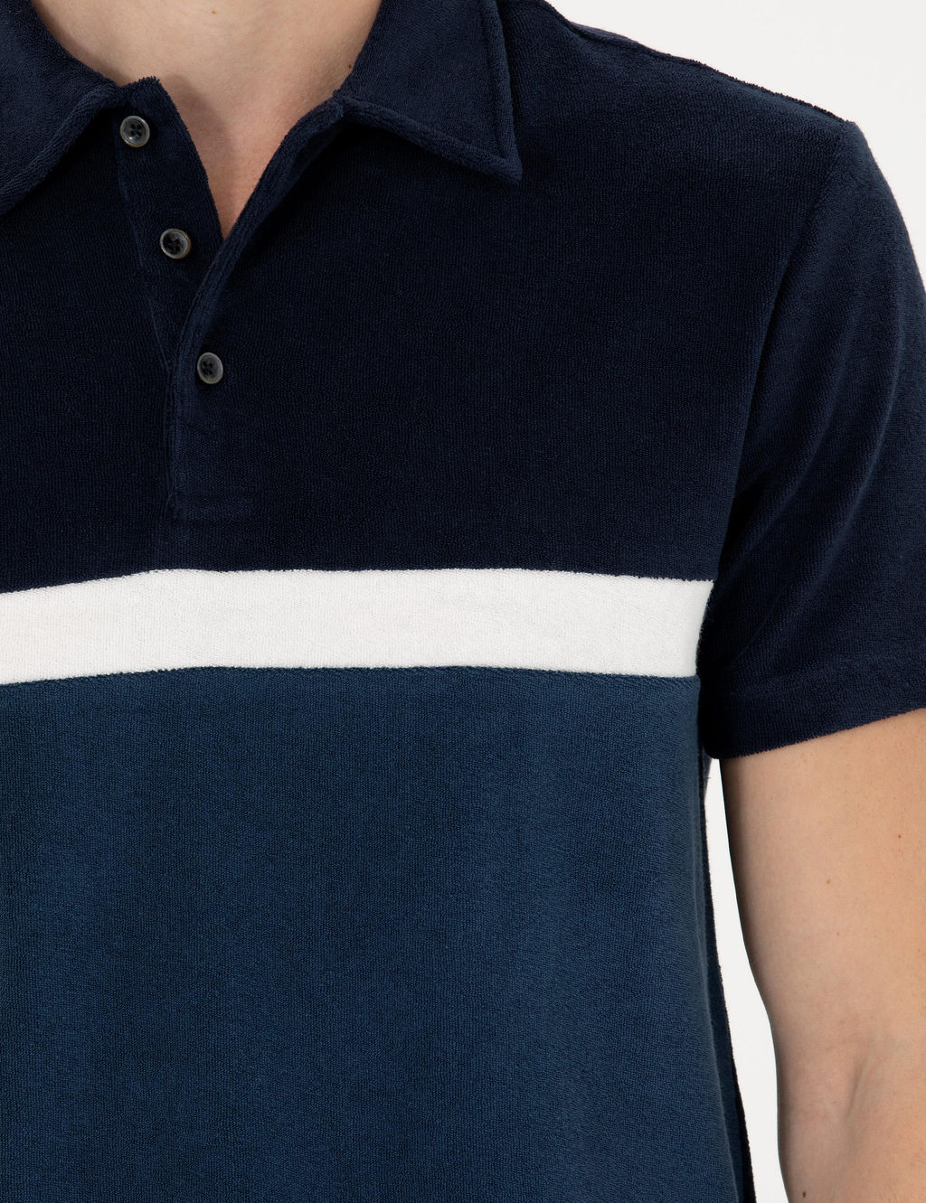 Темно-синяя футболка узкого кроя - Cacharel фото 7