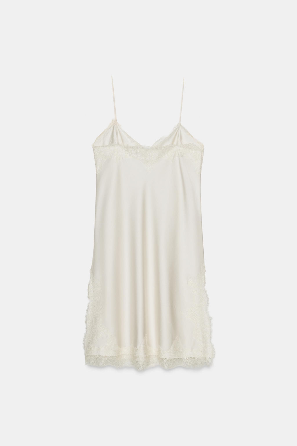 ZW COLLECTION LACE CAMISOLE DRESS - Zara фото 6