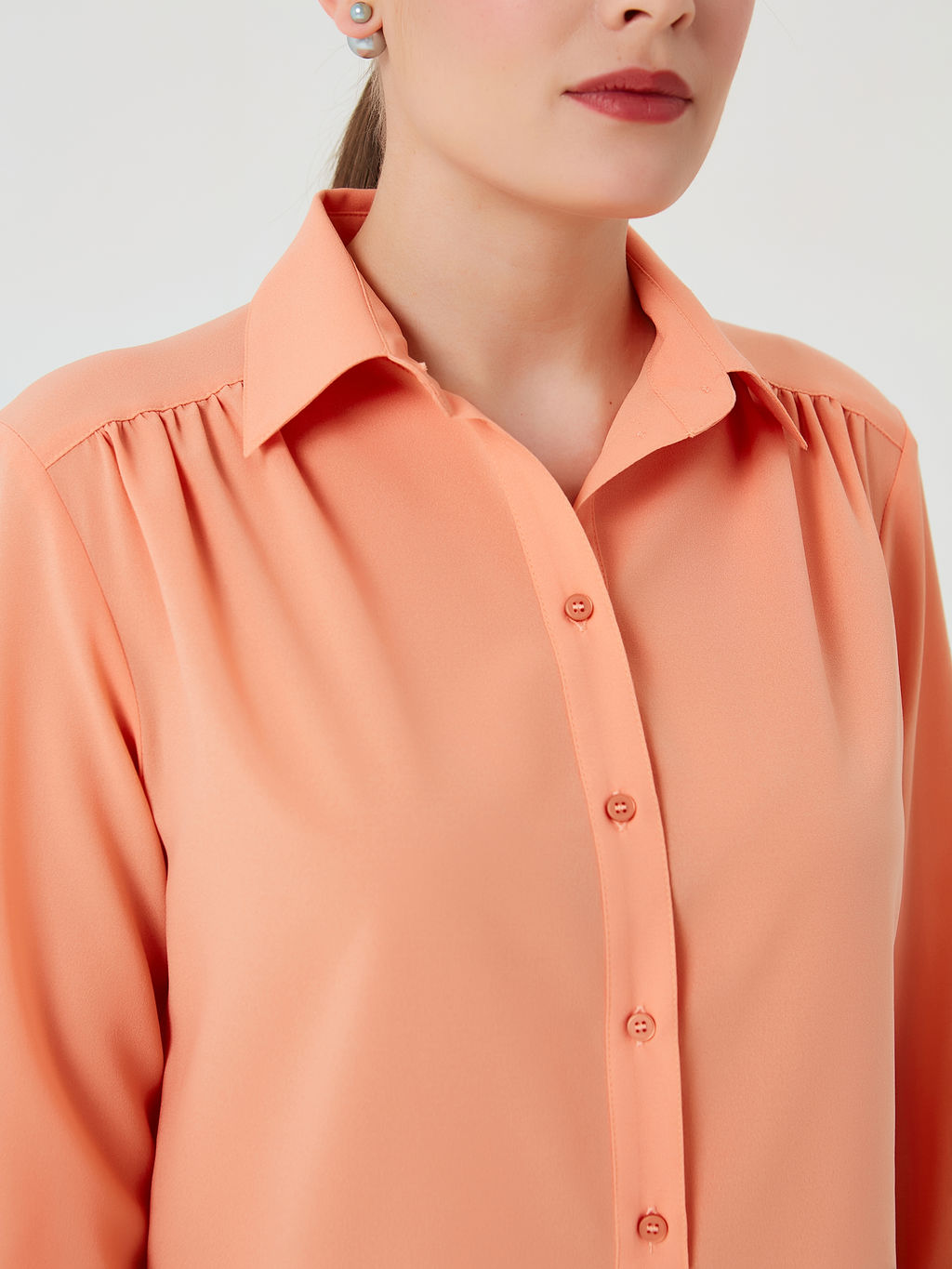 Блуза из креп-шифона - Priz фото 12