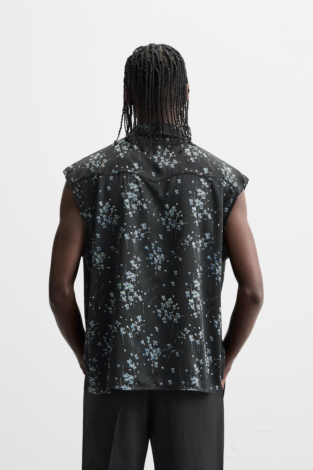 FLORAL PRINT SHIRT - LIMITED EDITION - Zara фото 3