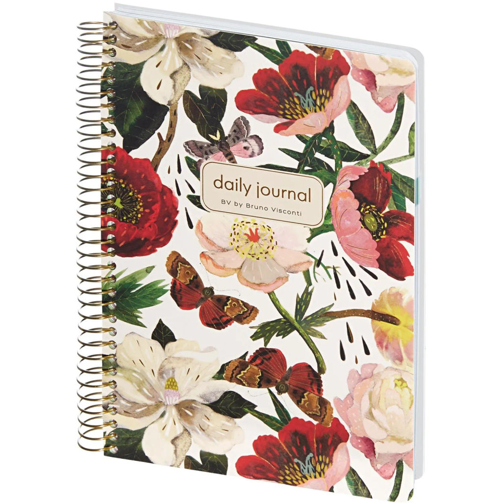 Ежедневник недатированный CUTE DIARY А5,BV,136,ПИОН,зол.греб,3-701/10