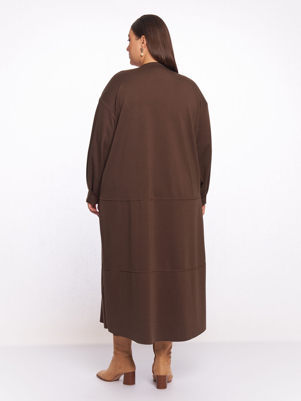 Платье со швами наружу PP56506BRW19 - Артесса фото 7