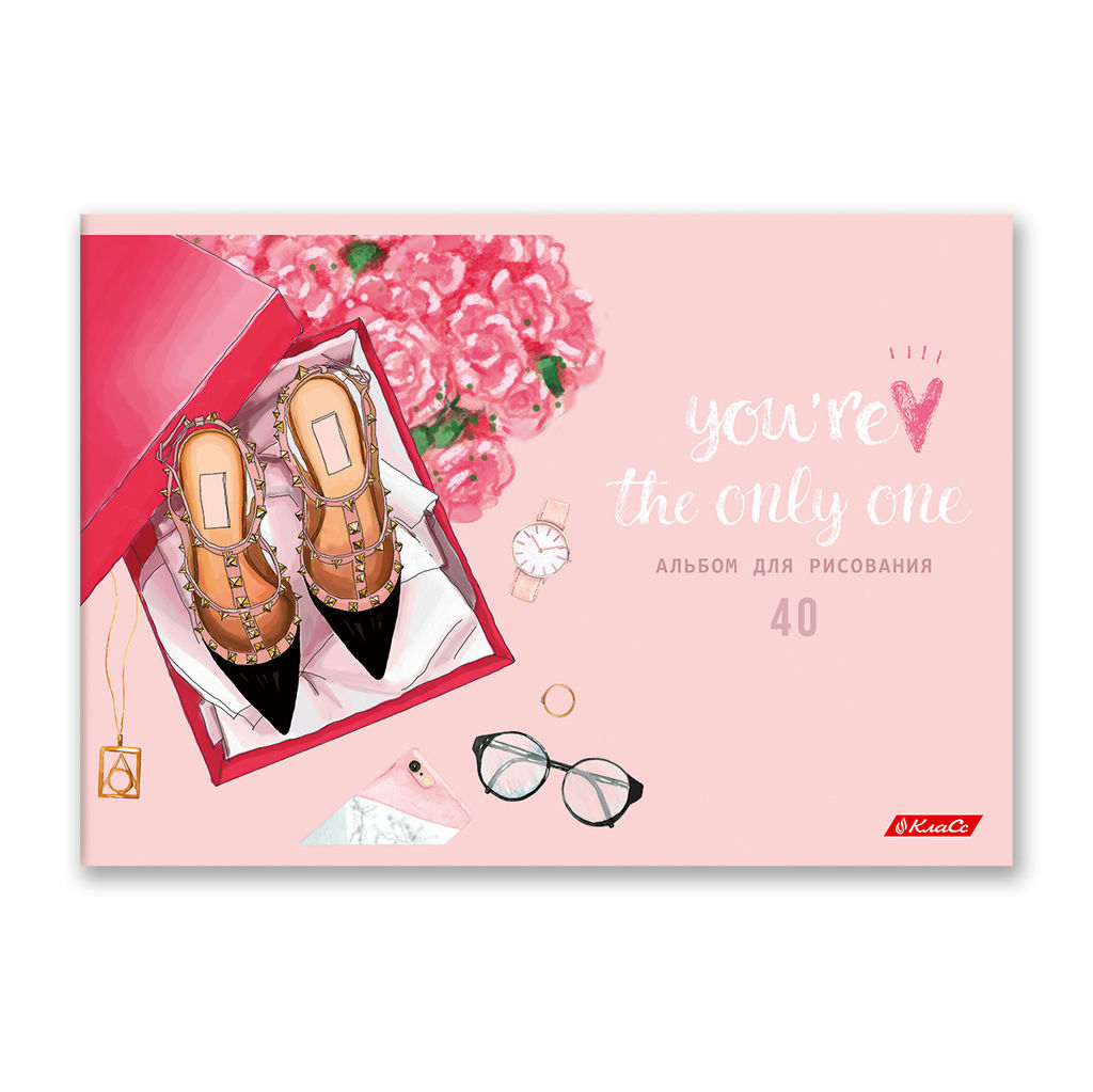 Светоч 40АЛСК4_5_3_9 Альбом для рисования, блестки, 100 г/м2 A4 29 х 20.5 см 40 л. 5 шт. на скобе 000230 Девичьи грёзы  фото 6