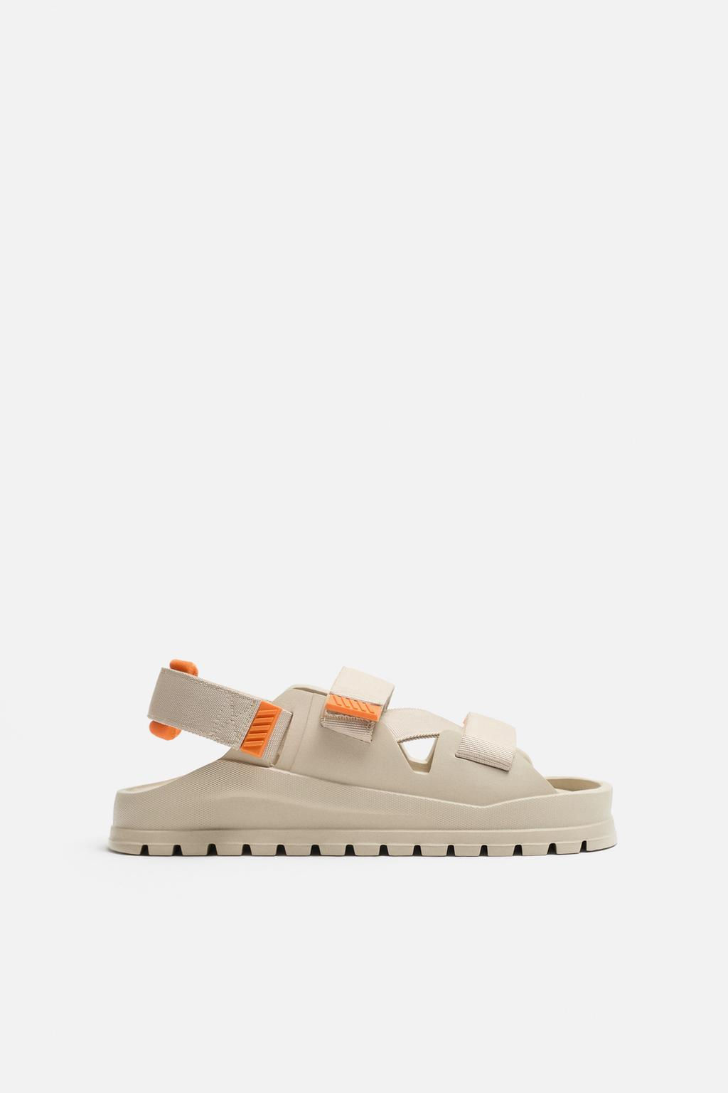 TECHNICAL STRAP SANDALS - Zara фото 3